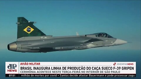 Múcio quer negociar venda de cargueiro KC-390 à Suécia como parte de acordo adicional por caças