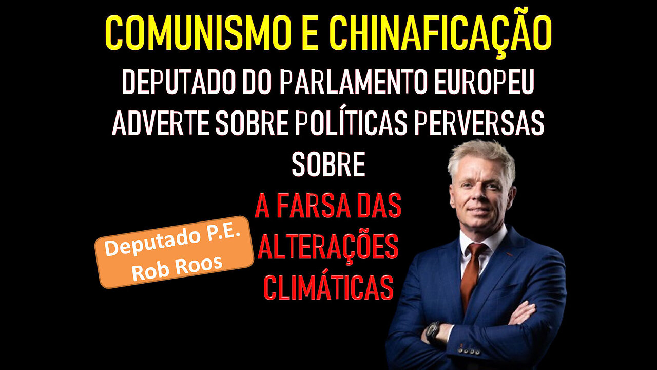 COMUNISMO E CHINAFICAÇÃO - A FARSA DAS ALTERAÇÕES CLIMÁTICAS