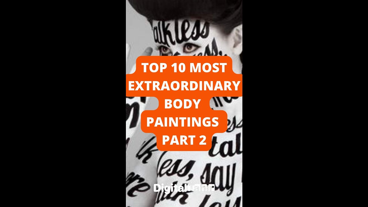 Top 10 Most Extraordinary Body Paintings Part 2