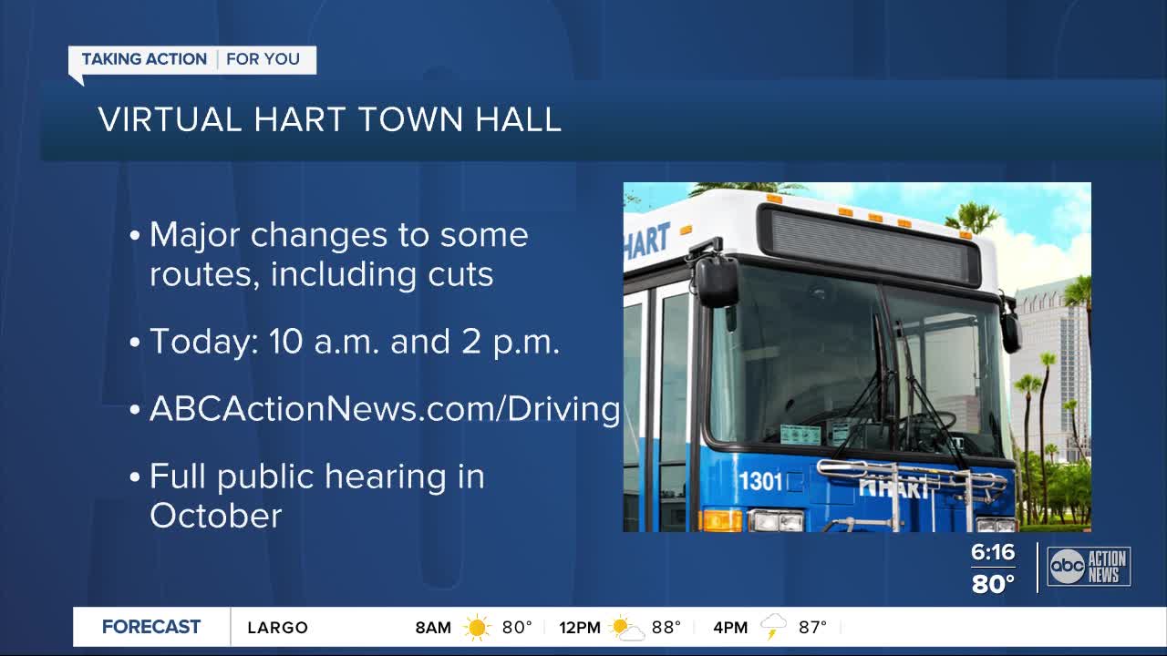 HART seeking public input on 2021 service changes