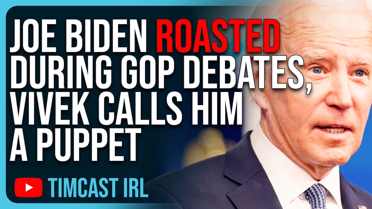 Joe Biden ROASTED During GOP Debates, Vivek Calls Him A PUPPET