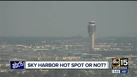 Who records the official temperature in the Valley?