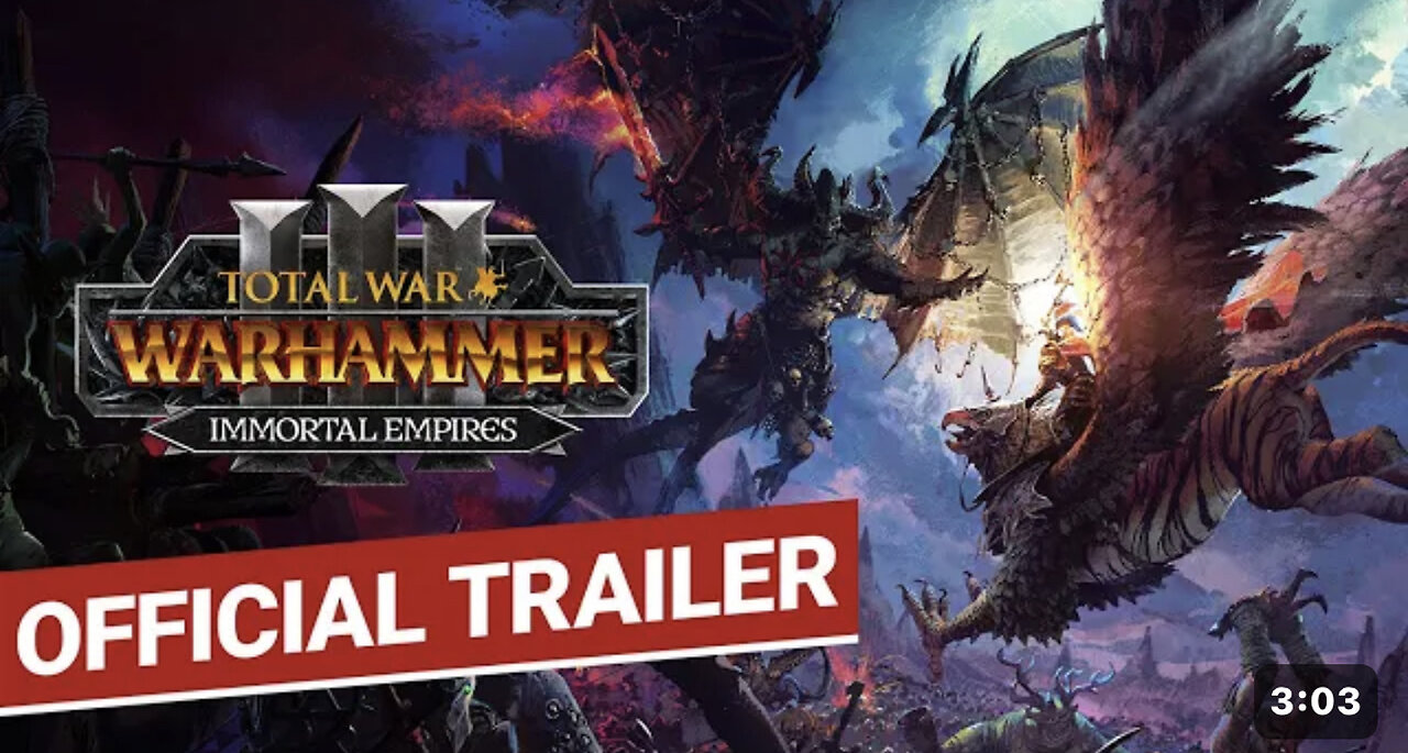 Total War- WARHAMMER III - Immortal Empires Launch Trailer