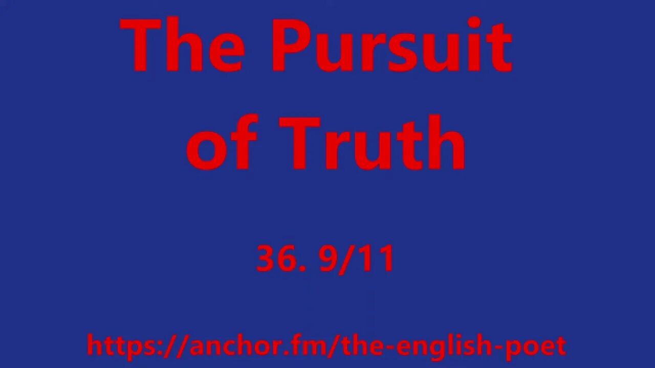 The Pursuit of truth 36