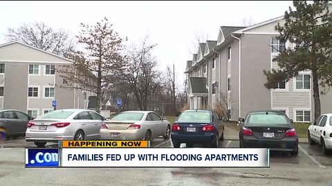 Families relocated after repeat flooding at Elyria apartments