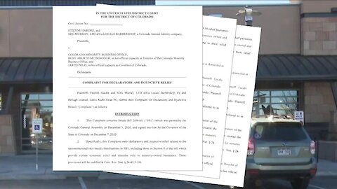 Lawyers for barbershop that sued over COVID relief say the new version of the bill is still unconstitutional