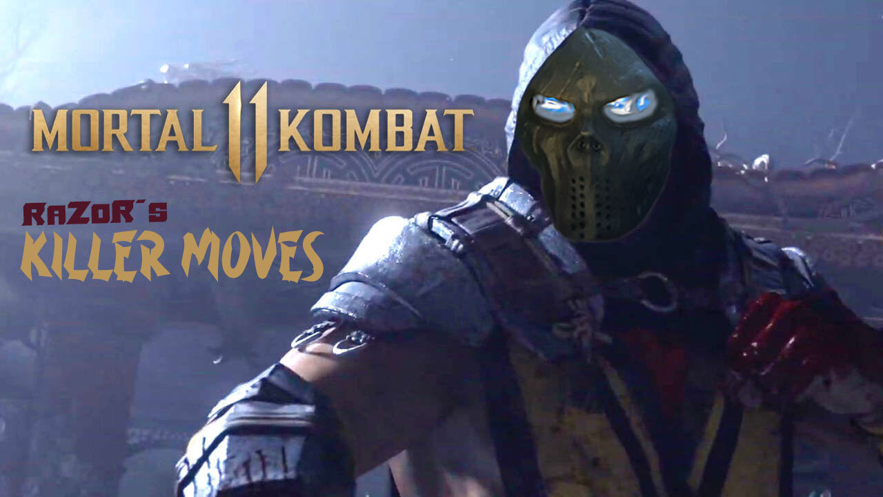 RaZoR's KILLER MOVES on MORTAL KOMBAT 11*1 MIN CLIP*BEST MOVES*CUT SCENES*