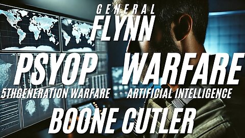 GENERAL FLYNN - PSYOP & WARFARE - BOONE CUTLER -SPECIAL REPLAY