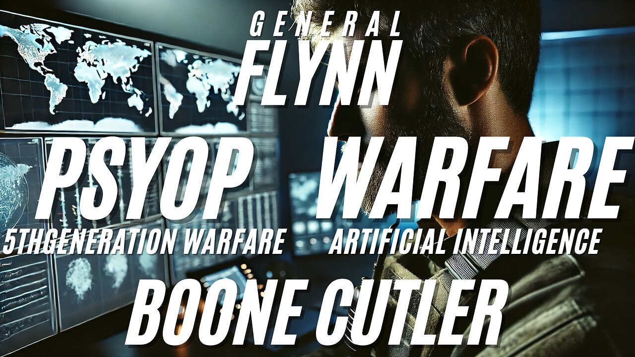 GENERAL FLYNN - PSYOP & WARFARE - BOONE CUTLER -SPECIAL REPLAY