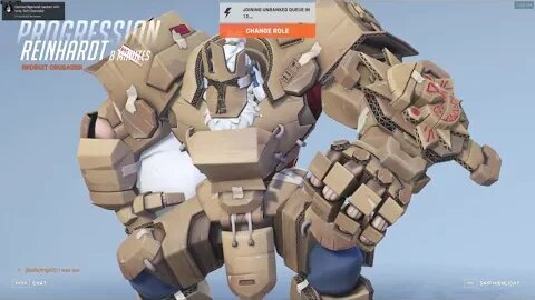 Overwatch 2 Reinhardt Gameplay #001