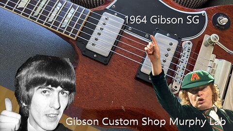 Gibson Murphy Lab 1964 SG Heavy Aged demo