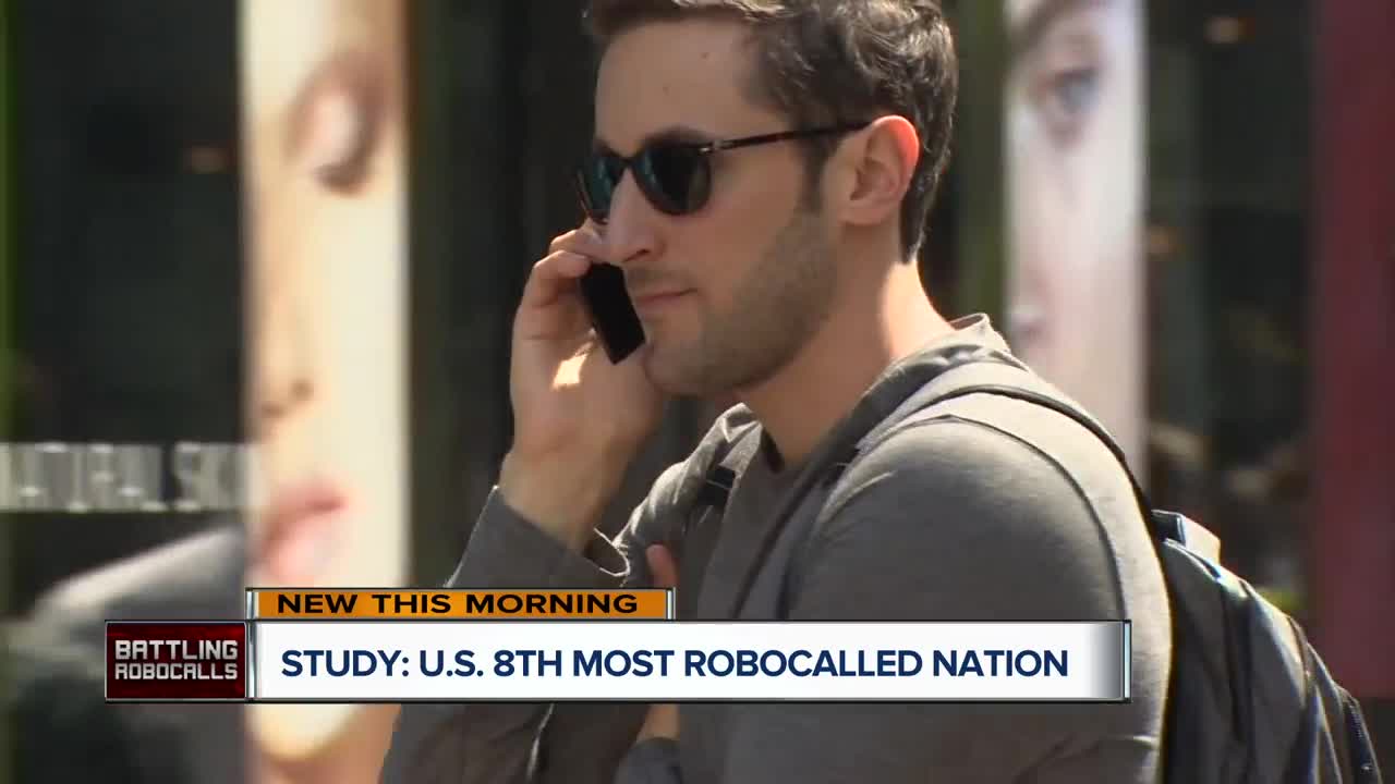 Study: US names 8th most robocalled nation