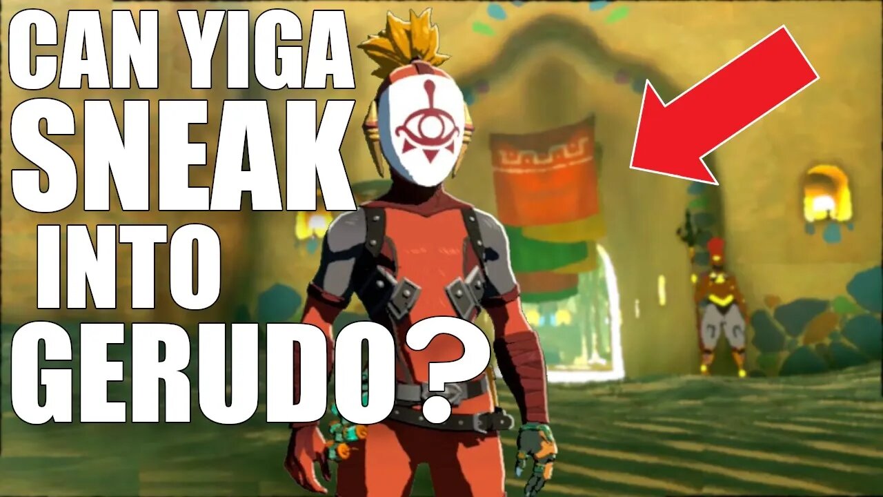 What Happens if you Dress as YIGA in Gerudo Town