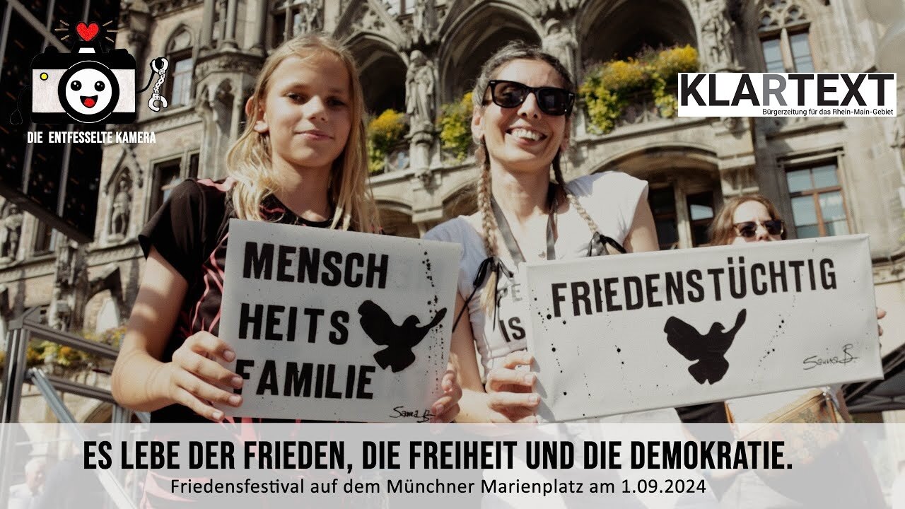 Es lebe der Frieden, die Freiheit und die Demokratie. (Re-Upload)