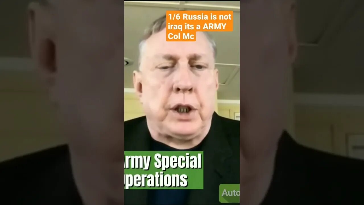 1/6 Russia is not Iraq or Afghanistan