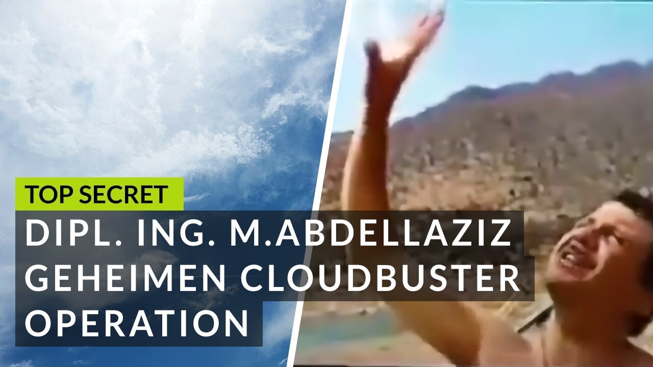 Enthüllt! Dipl. Ing. Madjid Abdellaziz war Teil der geheimen Cloudbuster Operation im Jahre 1999👍