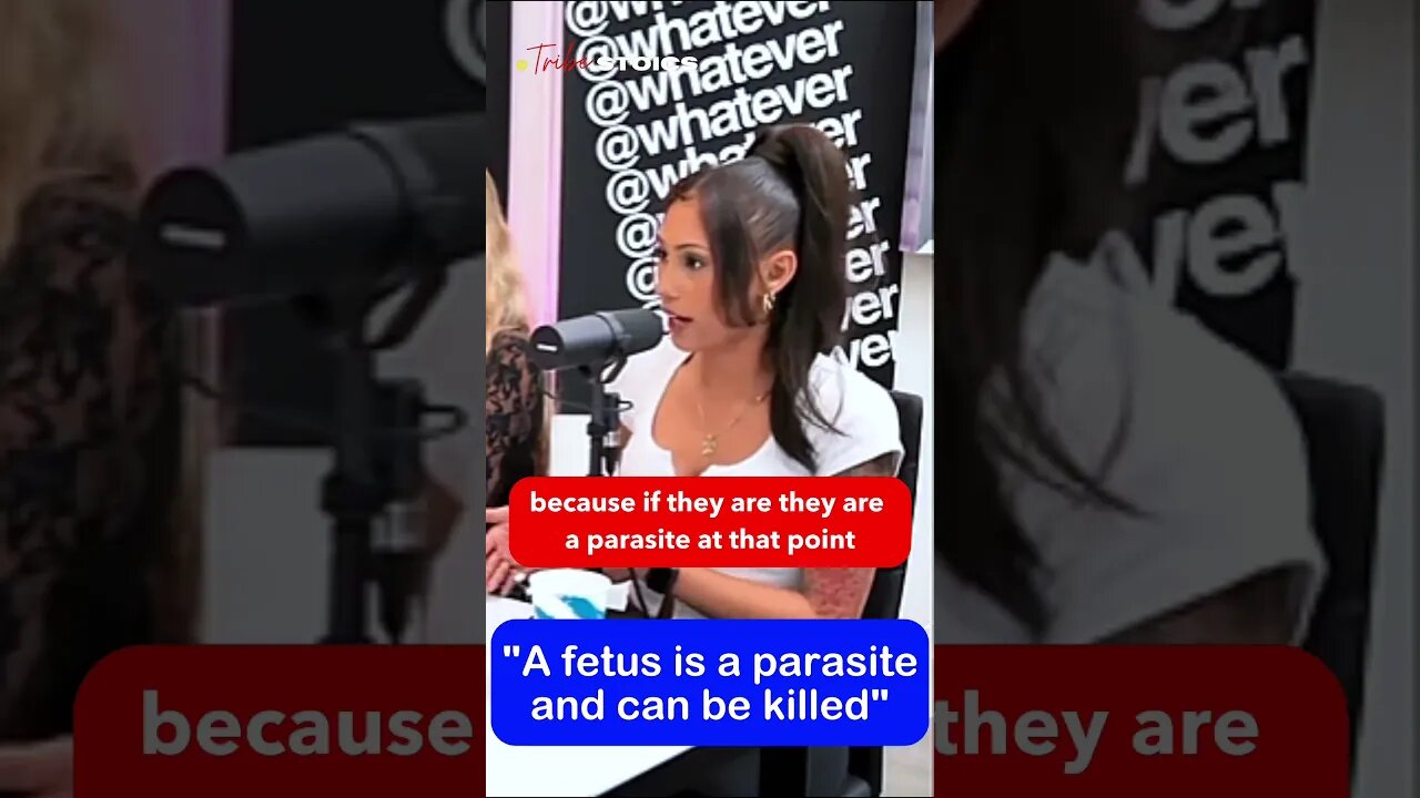 Feminist says a fetus is a parasite and should be treated as such #redpill