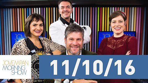 Morning Show - edição completa - 11/10/16