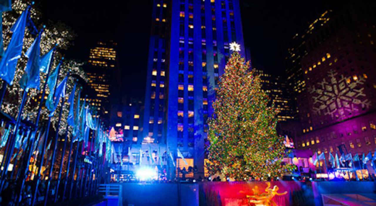 El Rockefeller Center enciende la Navidad en la Gran Manzana