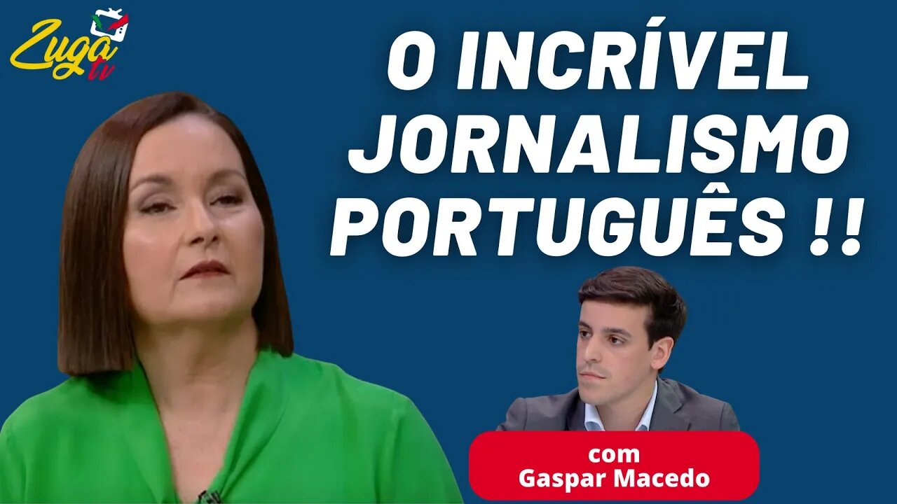 O JORNALIXO e a Propaganda em Portugal! - Zuga Talks c/ Gaspar Macedo #política