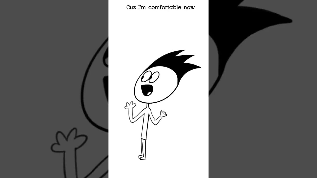Comfort levels 2 high #shorts #animation #funny #animationmeme #comedy #memes #relationship #comedy