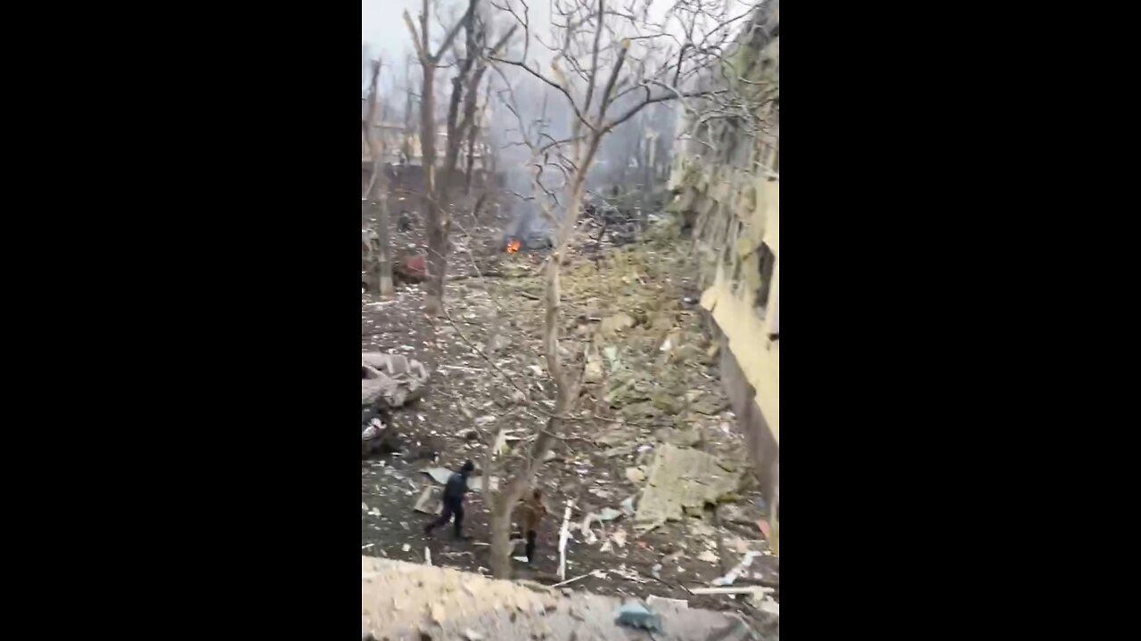 Russia Bombing of Maternity Hospital In Ukraine