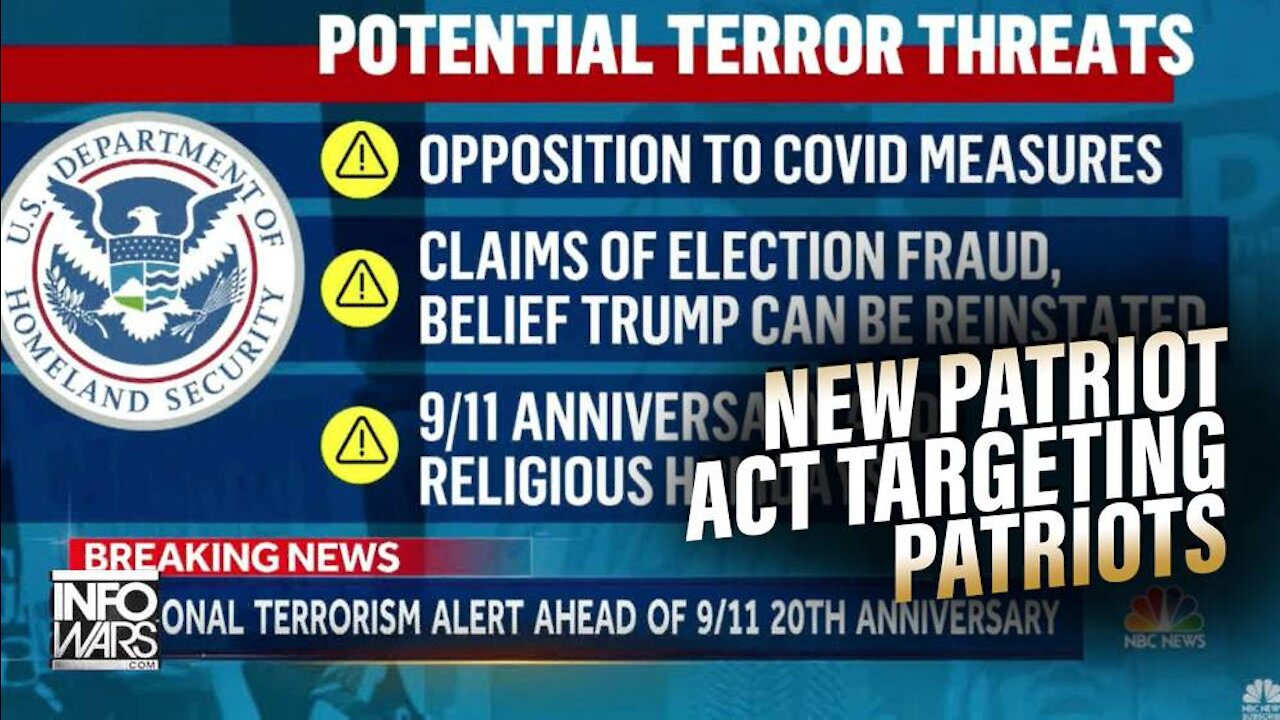 New Patriot Act Launched by Deep State to Purge Loyal Americans
