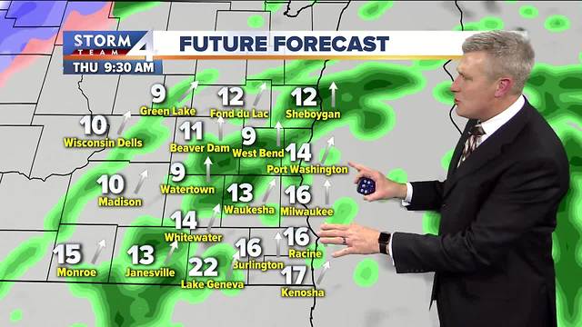 Temps break 50 Thursday, then quickly plummet