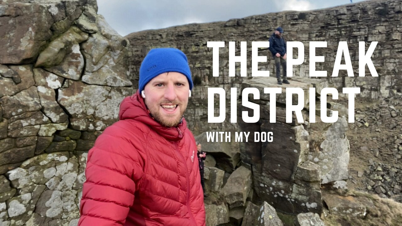 Wild Camping with my Border Collie (Bamford Edge, Robin Hood Cave, Lady Bower, Alport Castles)