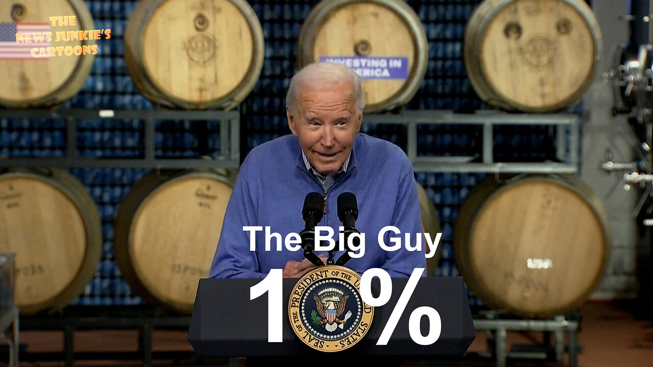 The Big Guy Clown Show: "My professor, uh, well, look, my predecessor... We get thou, look, we you know, we now have, before the recession, before the pandemic... not a joke."