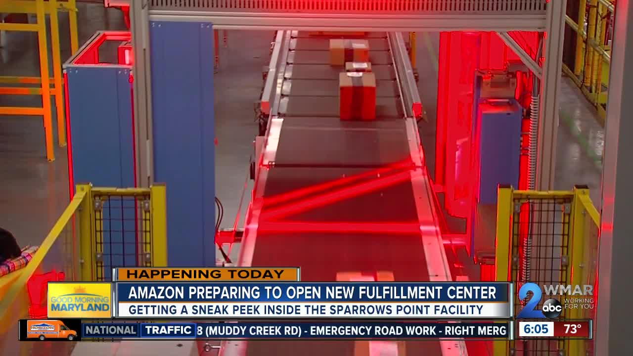 Amazon preparing to open new fulfillment center in Sparrows Point