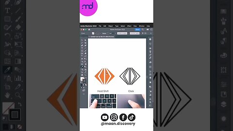 Eye Dropper Trick in Adobe Illustrator #adobeillustrator #shorts