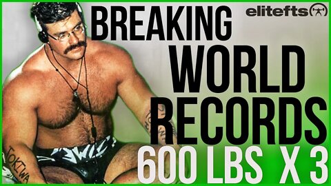 What It Takes To Break World Records | 600 POUNDS For A DECADE