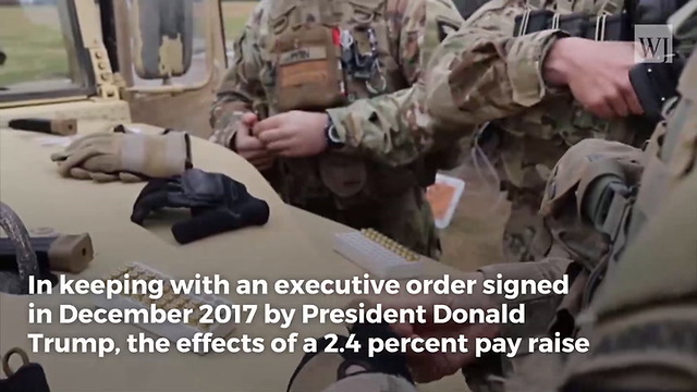 The Military Just Got the Biggest Pay Raise They've Gotten in Years
