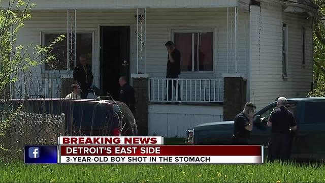 3-year-old boy in critical condition after being shot in Detroit, father arrested