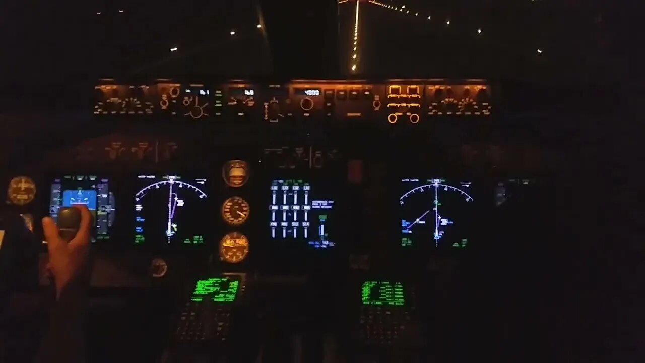 Another Routine Night Takeoff