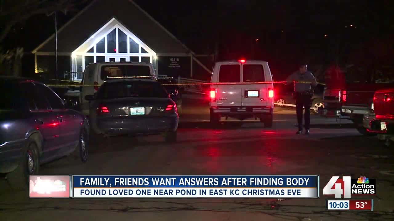 Kansas City family: Body recovered from pond on Christmas Eve is missing loved one