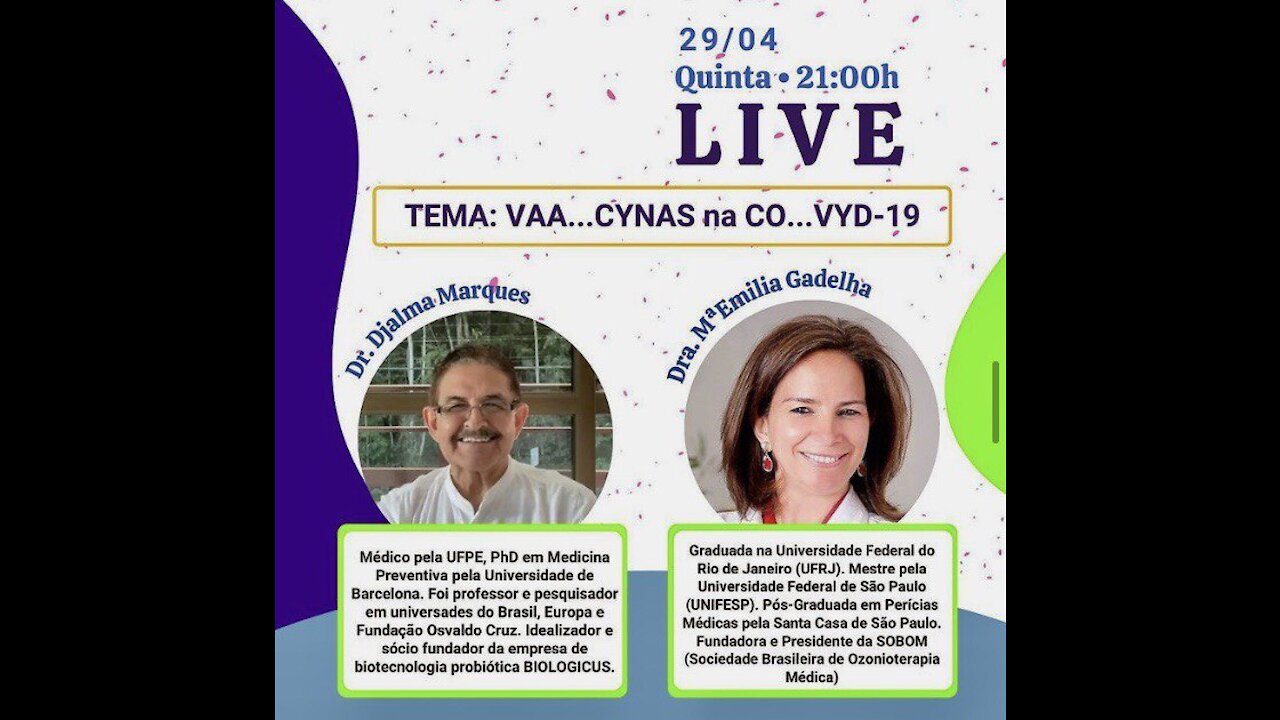 LIVE DR. DJALMA MARQUES