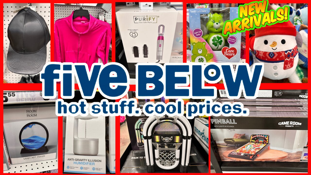 New at Five Below❤️🏃🏽‍♀️Five Below Shop W/Me❤️🏃🏽‍♀️NEW Five Below Finds| 5 Below Shopping #fivebelow