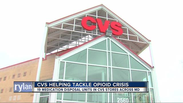 CVS installs safe medical disposal units at 19 Maryland stores