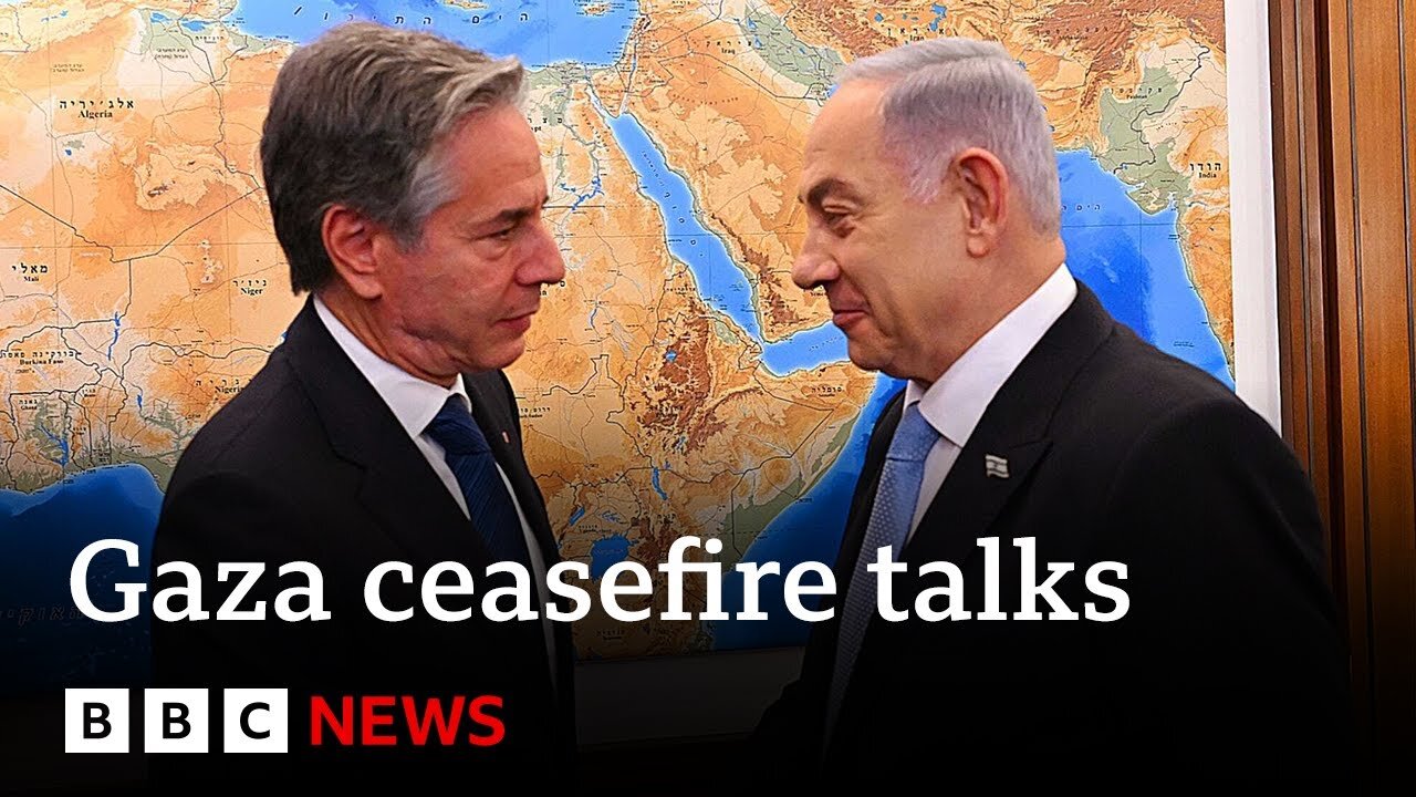 Israel open to Gaza ceasefire talks, says US | BBC News