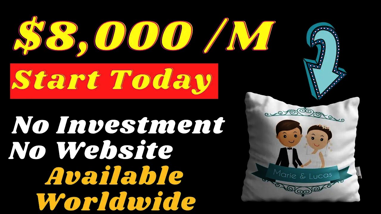 Passive Income Business EARN You $8,000+ /Month | Print On Demand Business, No Skill, No Investment