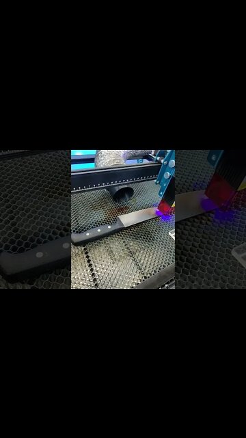 Laser Engraved Michael Myers Knife 🎃 #halloween