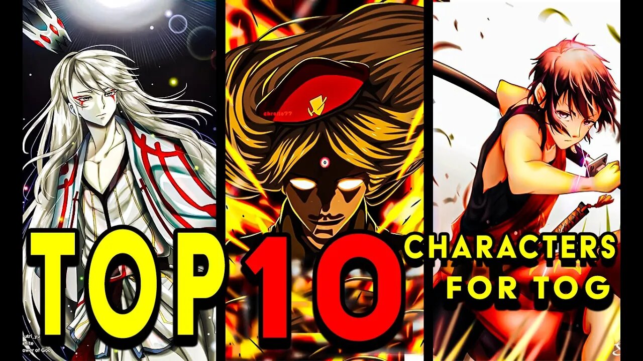 TOP 10 TOWER OF GOD CHARACTERS #top10