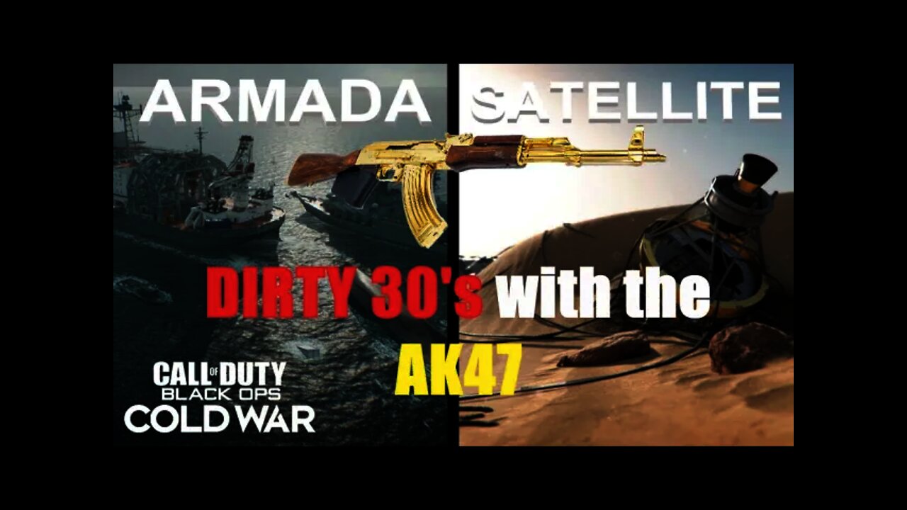 DIRTY 30'S with the AK 47! (Call of Duty: Black Ops Cold War)