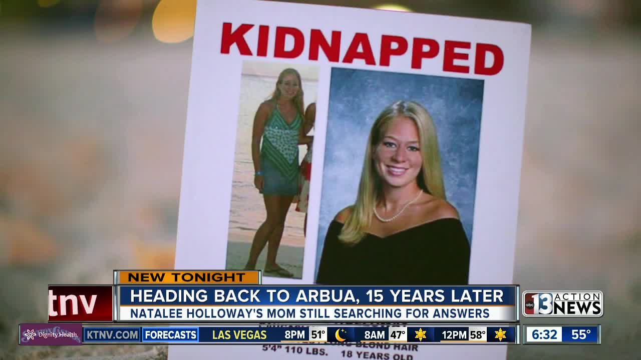 Heading back to Aruba, 15 years later. Natalee Holloway