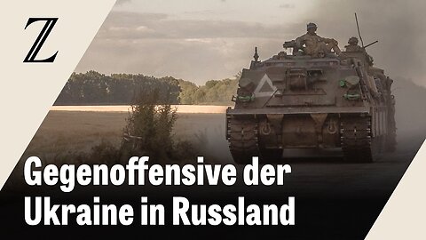 Ukrainische Soldaten dringen in Russland weiter vor