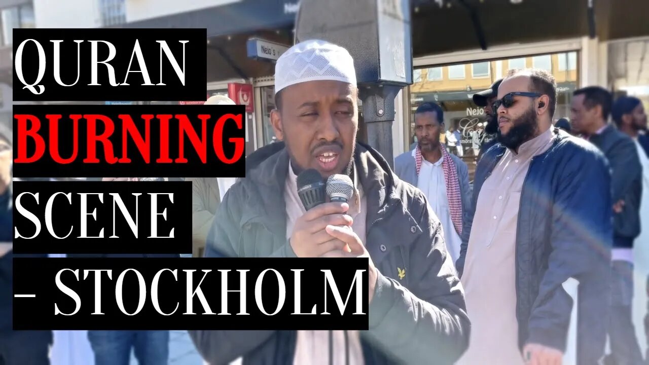 Quran Recited In The Same Place It Was Burned - Stockholm Sweden