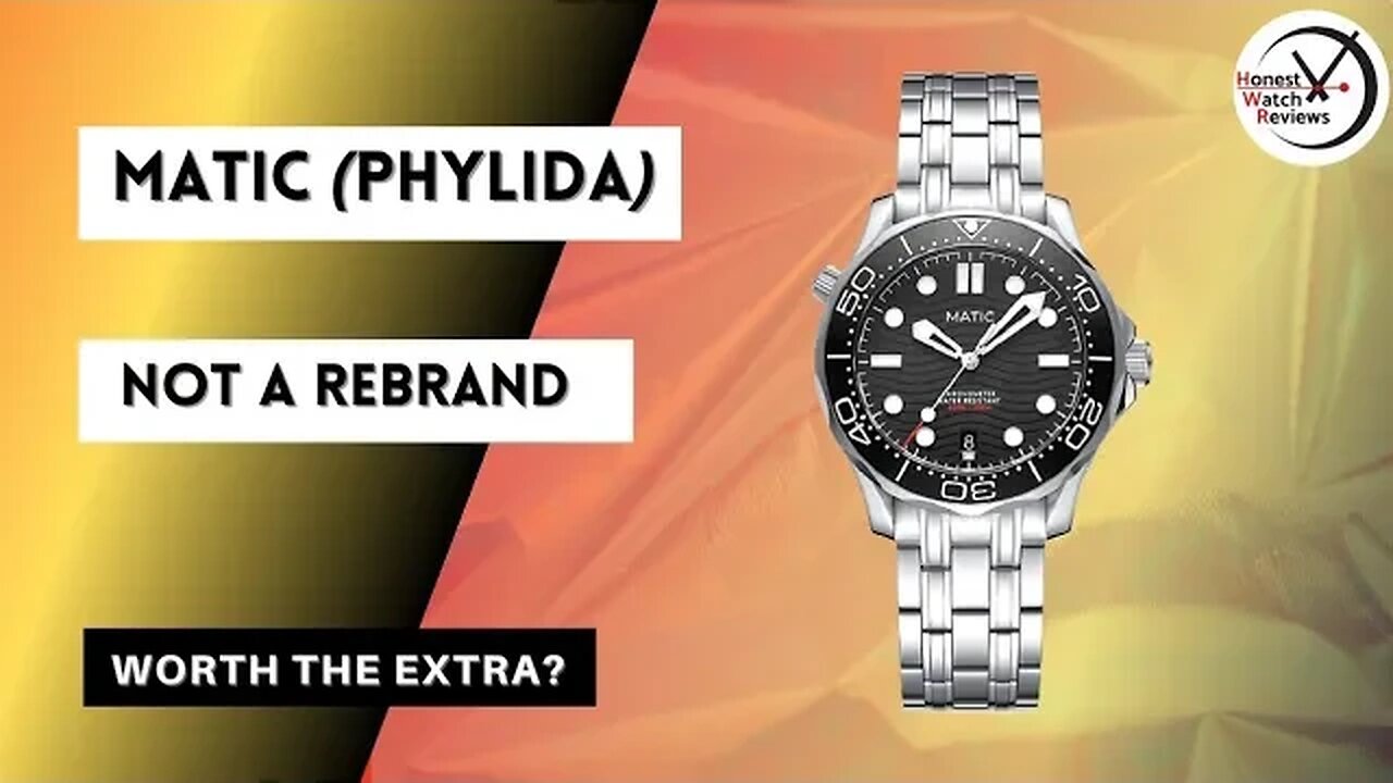 (New Brand) From Phylida - MATIC Seamaster Homage Review #HWR