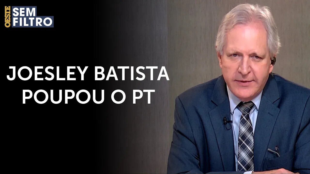 Augusto Nunes: ‘Irmãos Batista foram beneficiados pela delação premiadíssima’ | #osf